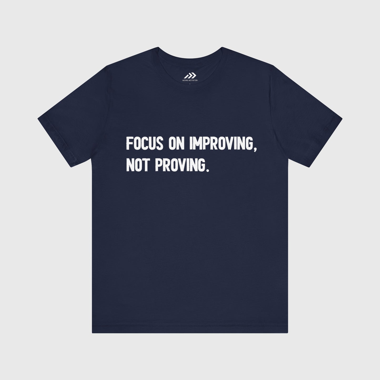 Focus On Improving, Not Proving.