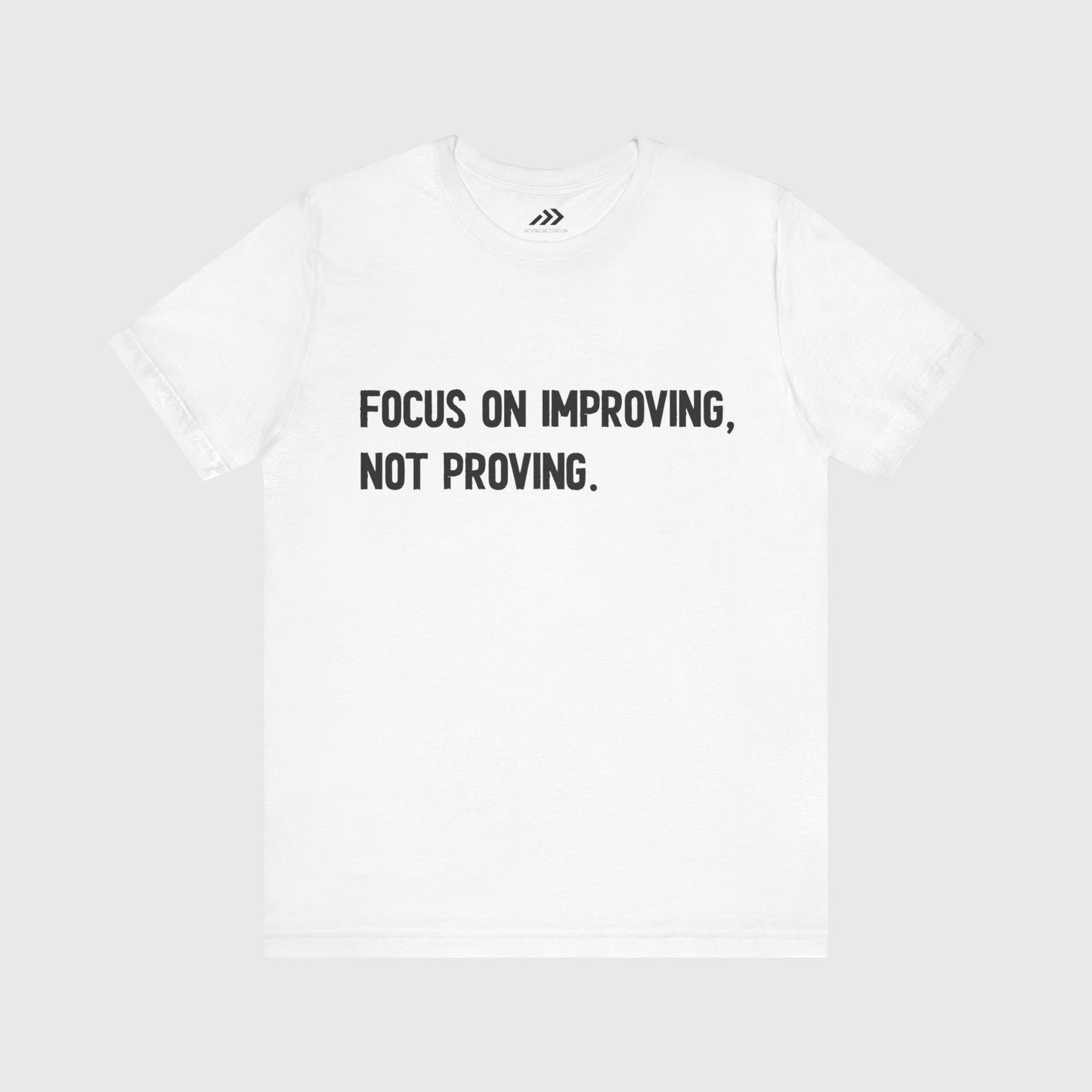 Focus On Improving, Not Proving.