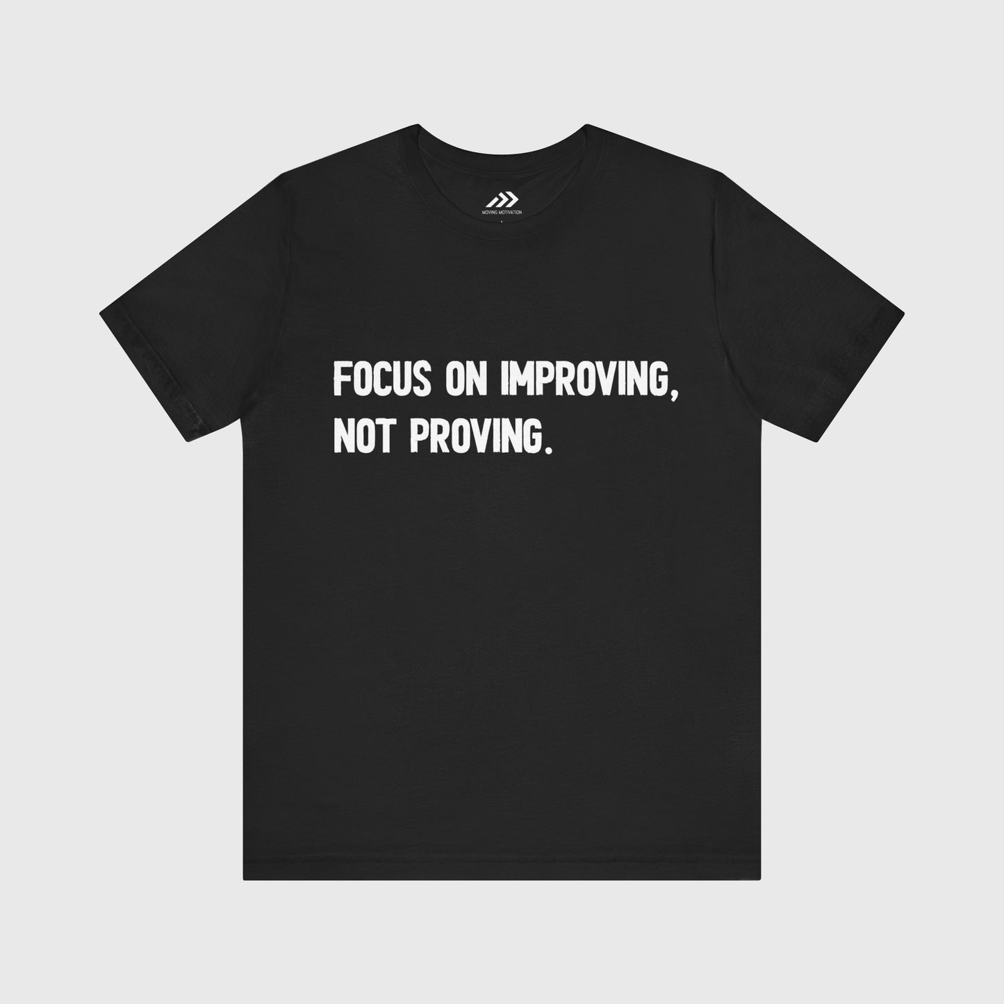 Focus On Improving, Not Proving.